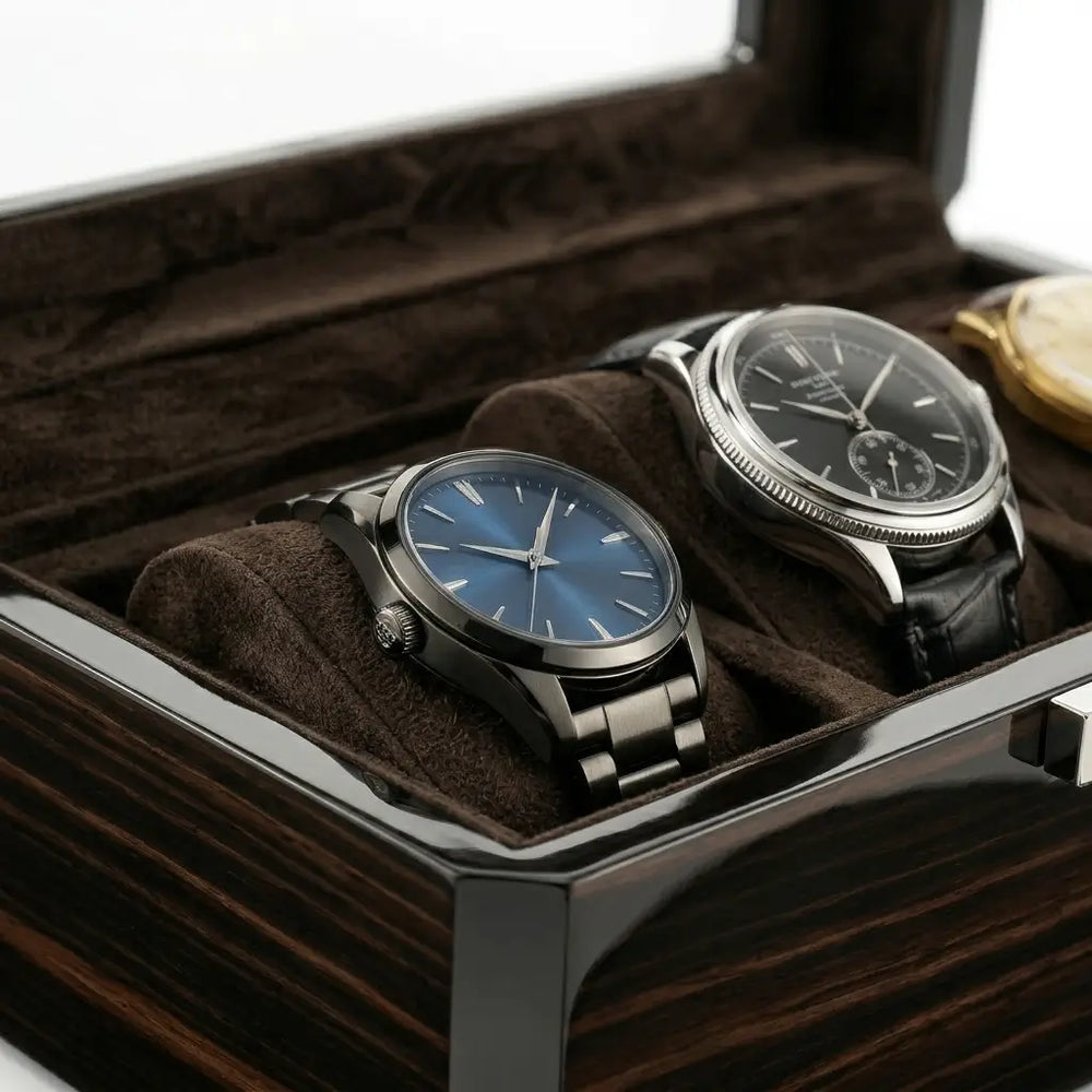Boîte 3 Montres - Coffret de l’Ébéniste