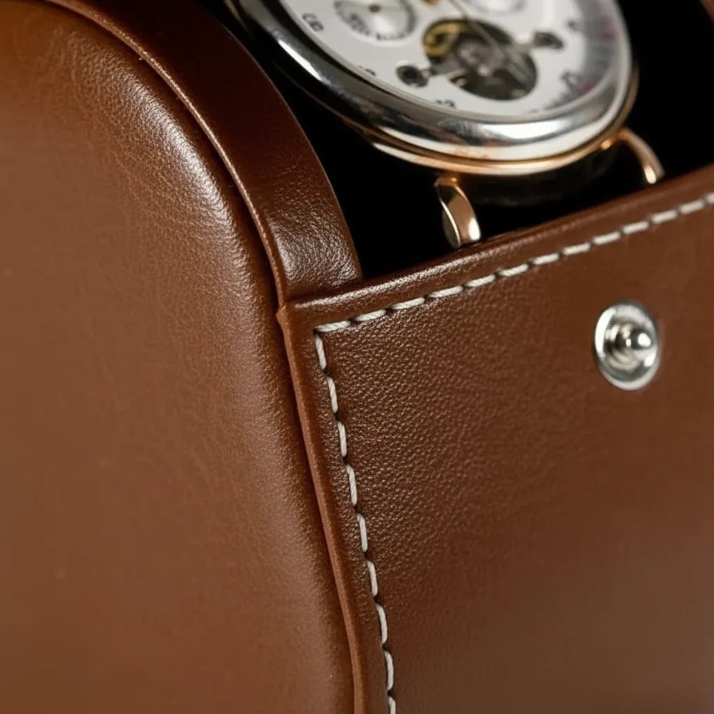 Boîte à Montre « Noisette » – 1 Montre