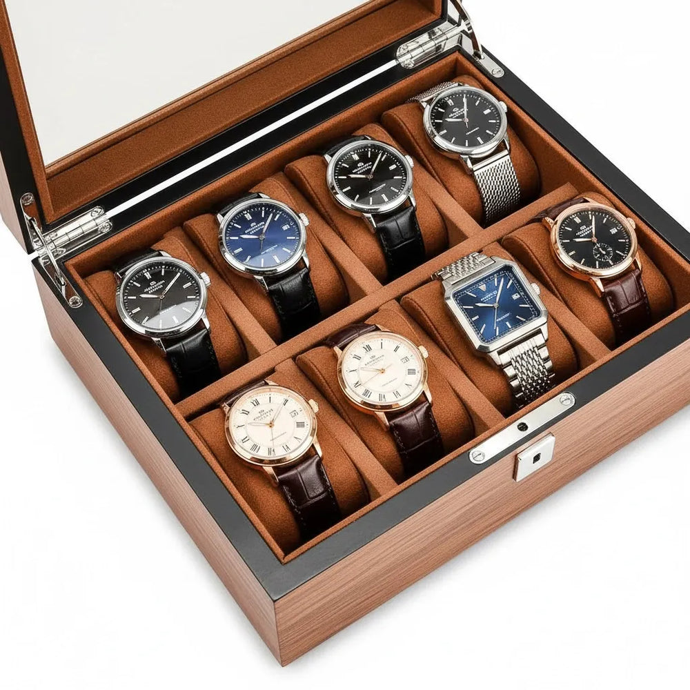 Boîte à Montres « Pinacle » – 8 Montres