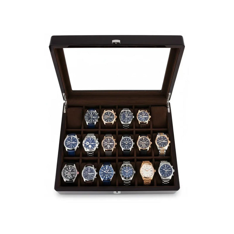 Boîte à Montres « Vernissa » – 18 Montres