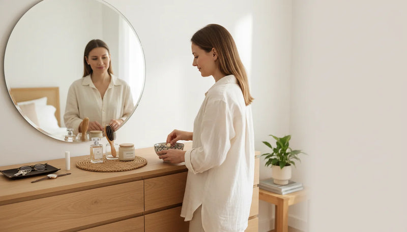 10 idées pour organiser ses petits objets sur la commode - Image de couverture