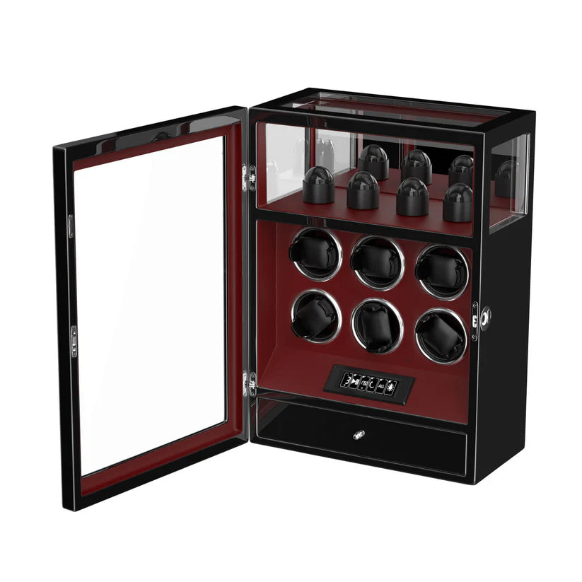 Automatic Watch Winder 6 Watches – Pianocrimson