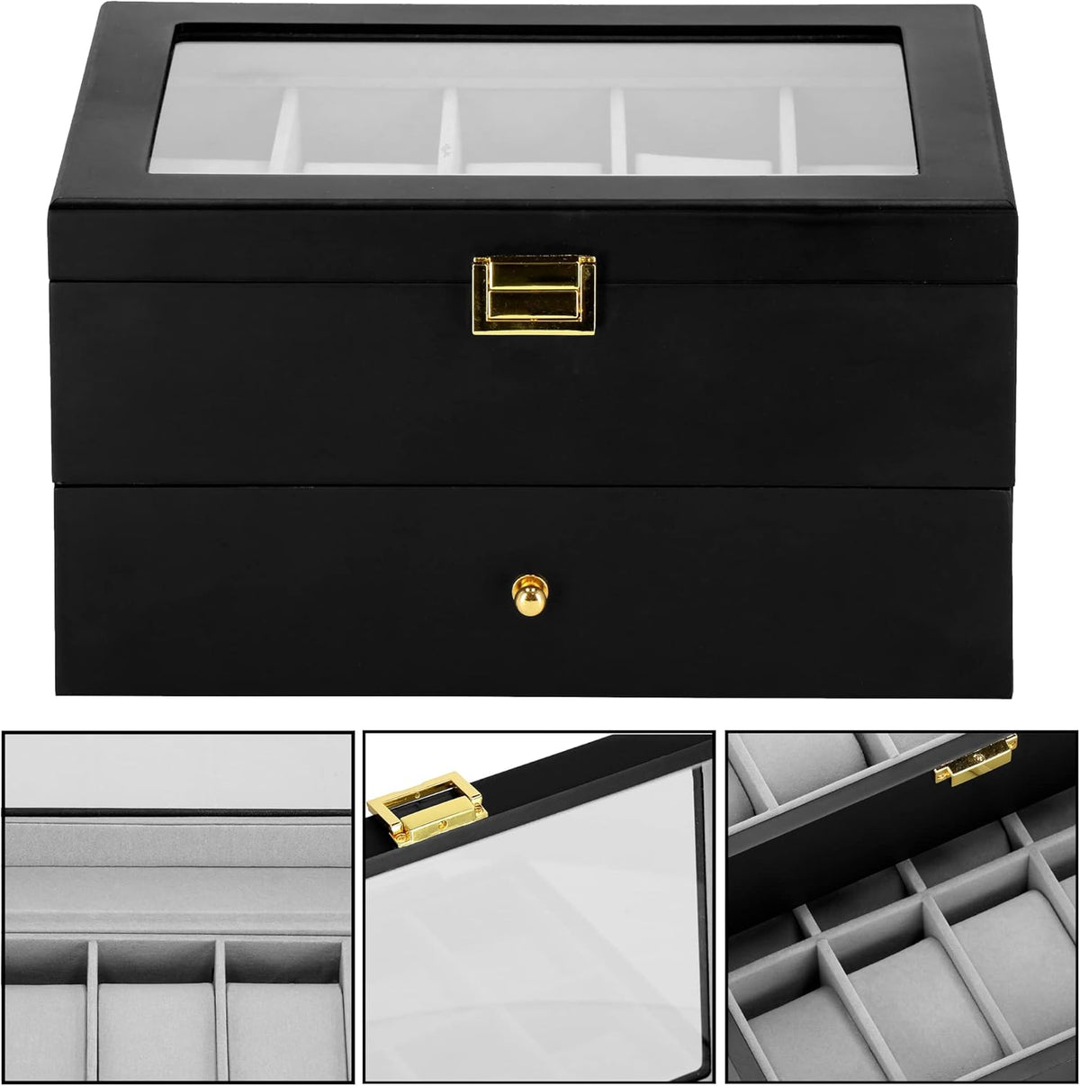 Watch Box for 20 Watches – Lisière