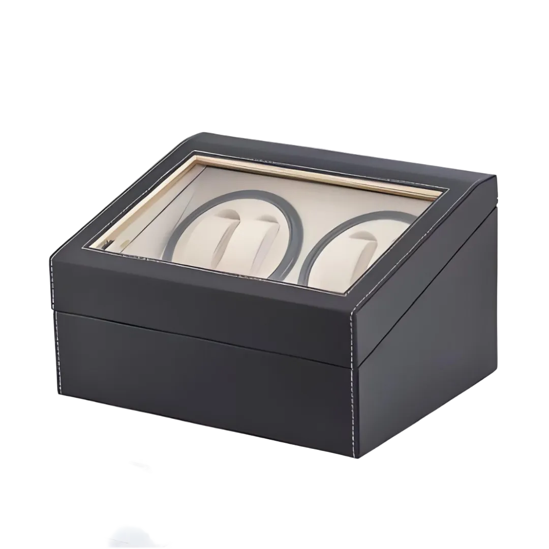 Automatic Watch Winder 4 Watches – Stitched