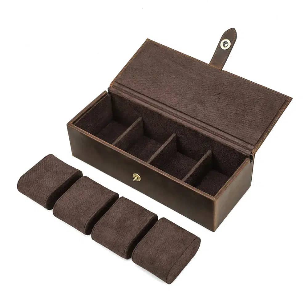 Watch Box for 4 Watches – Tannéa