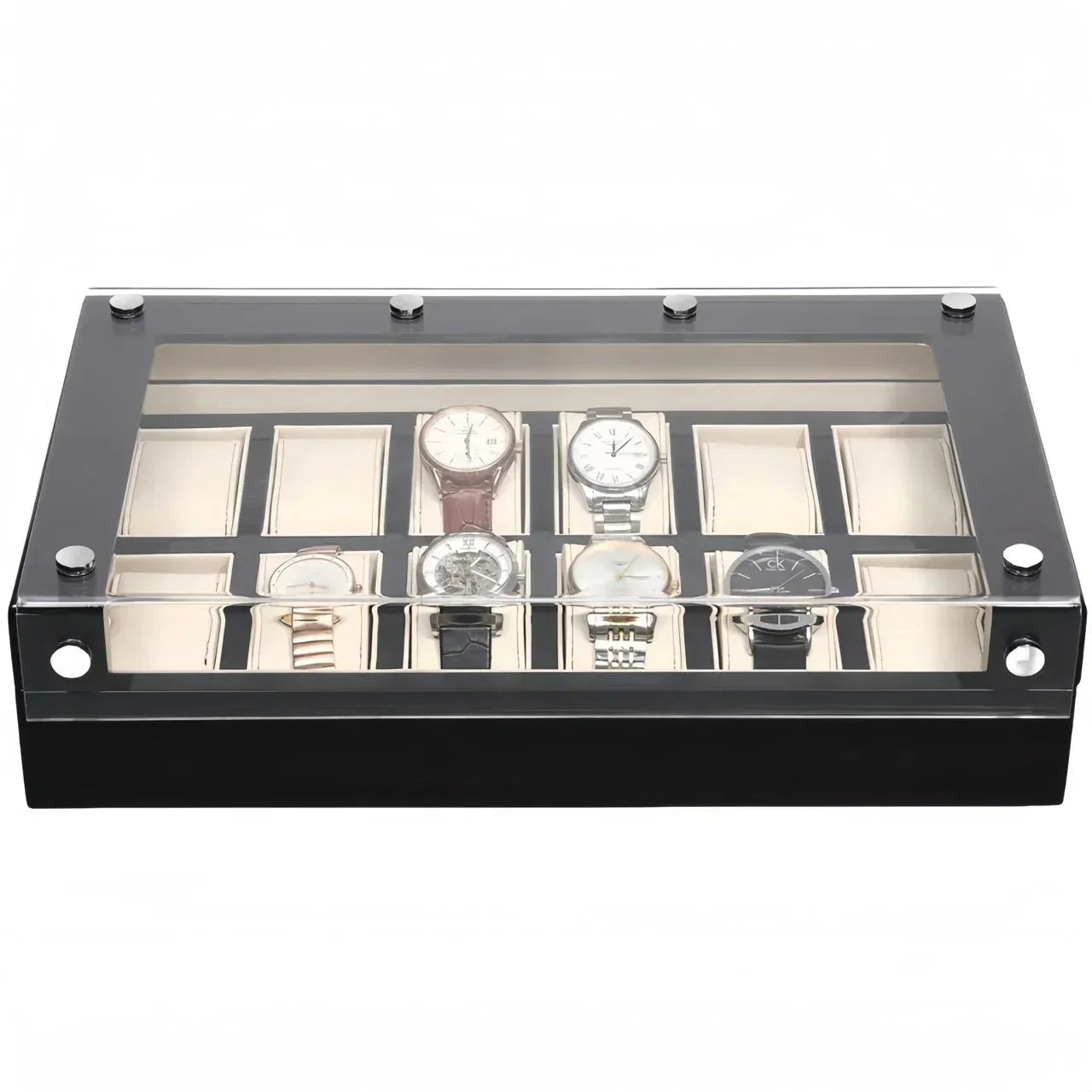 Boîte à Montres 12 Montres – Mosaïque