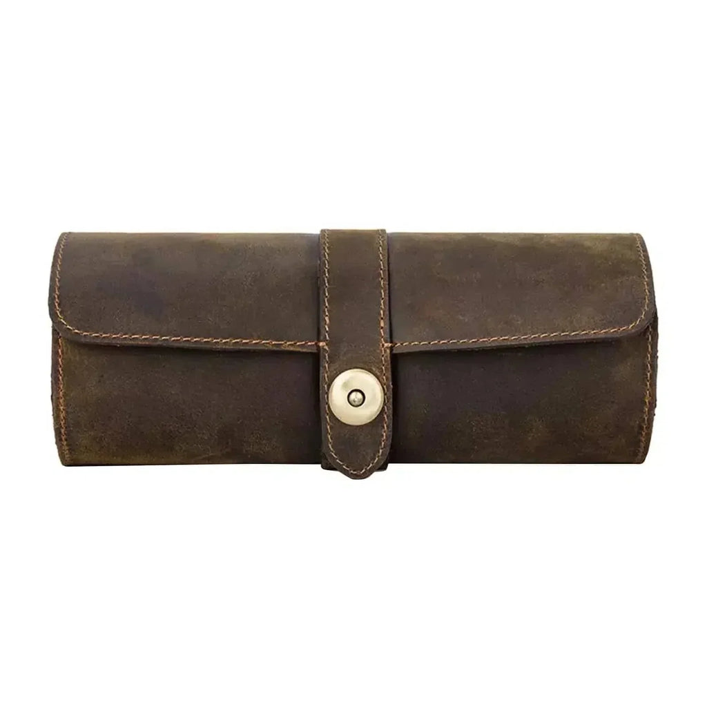 Étui en Cuir 3 Montres – Toundra