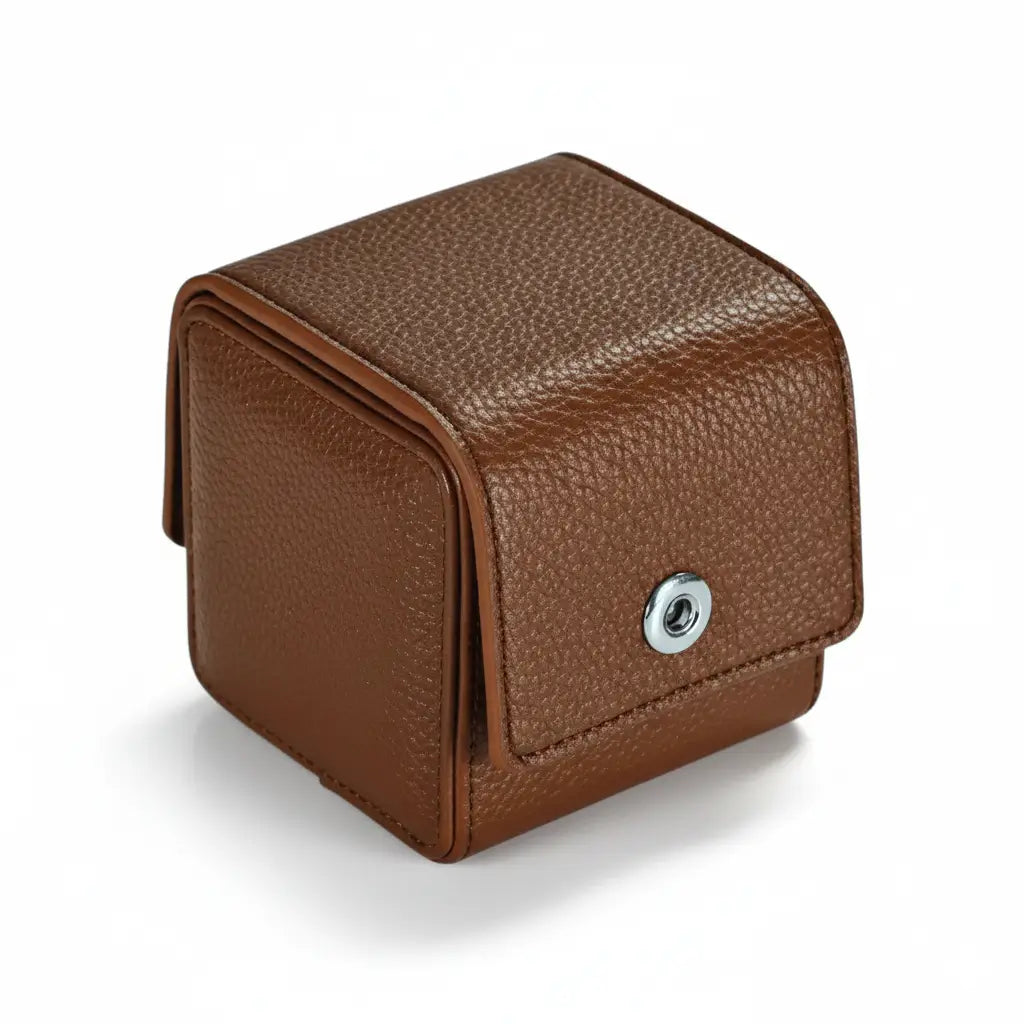 Single Watch Box – Vegetable Tanned Leather