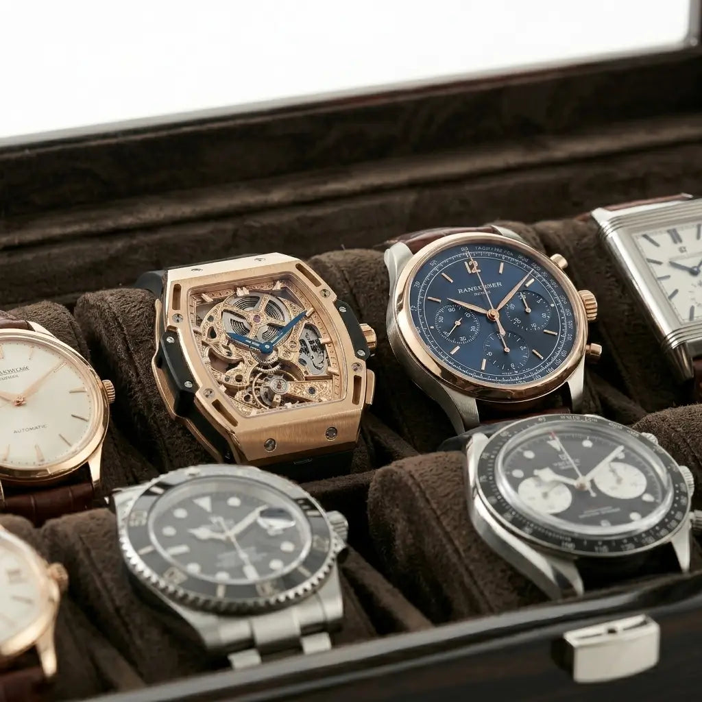 Boîte 12 Montres - Coffret de l’Ébéniste
