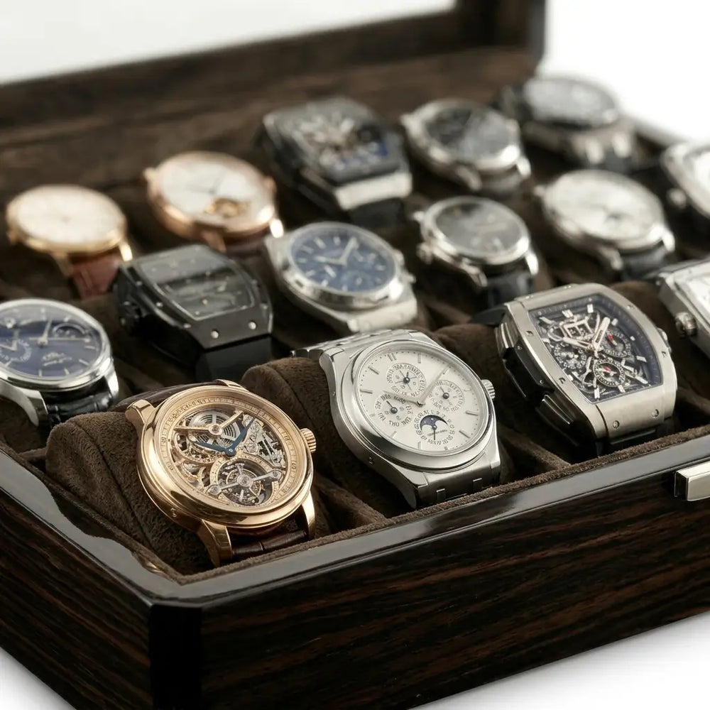 Boîte 18 Montres - Coffret de l’Ébéniste