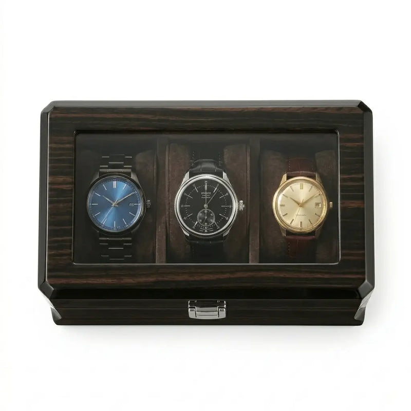 Boîte 3 Montres - Coffret de l’Ébéniste