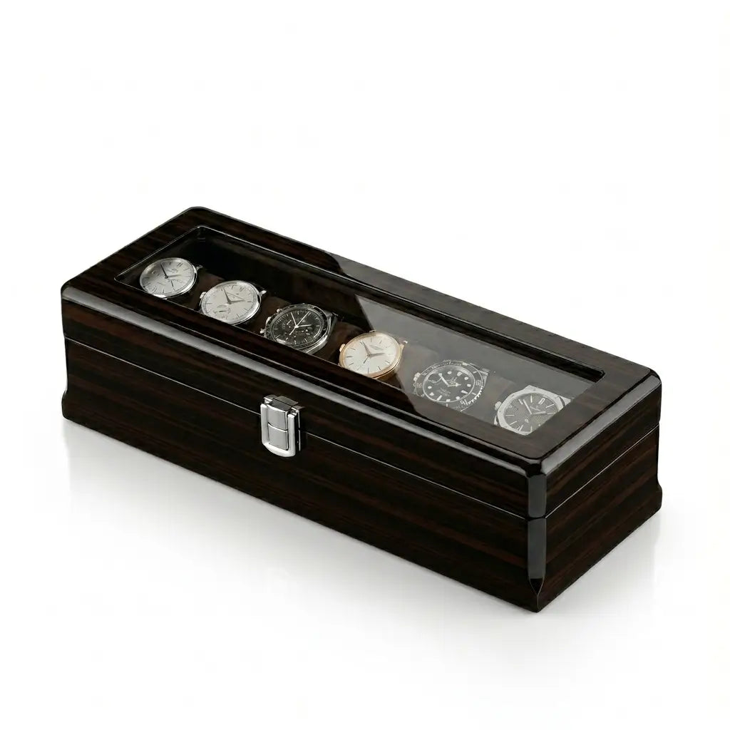 Boîte 6 Montres - Coffret de l’Ébéniste