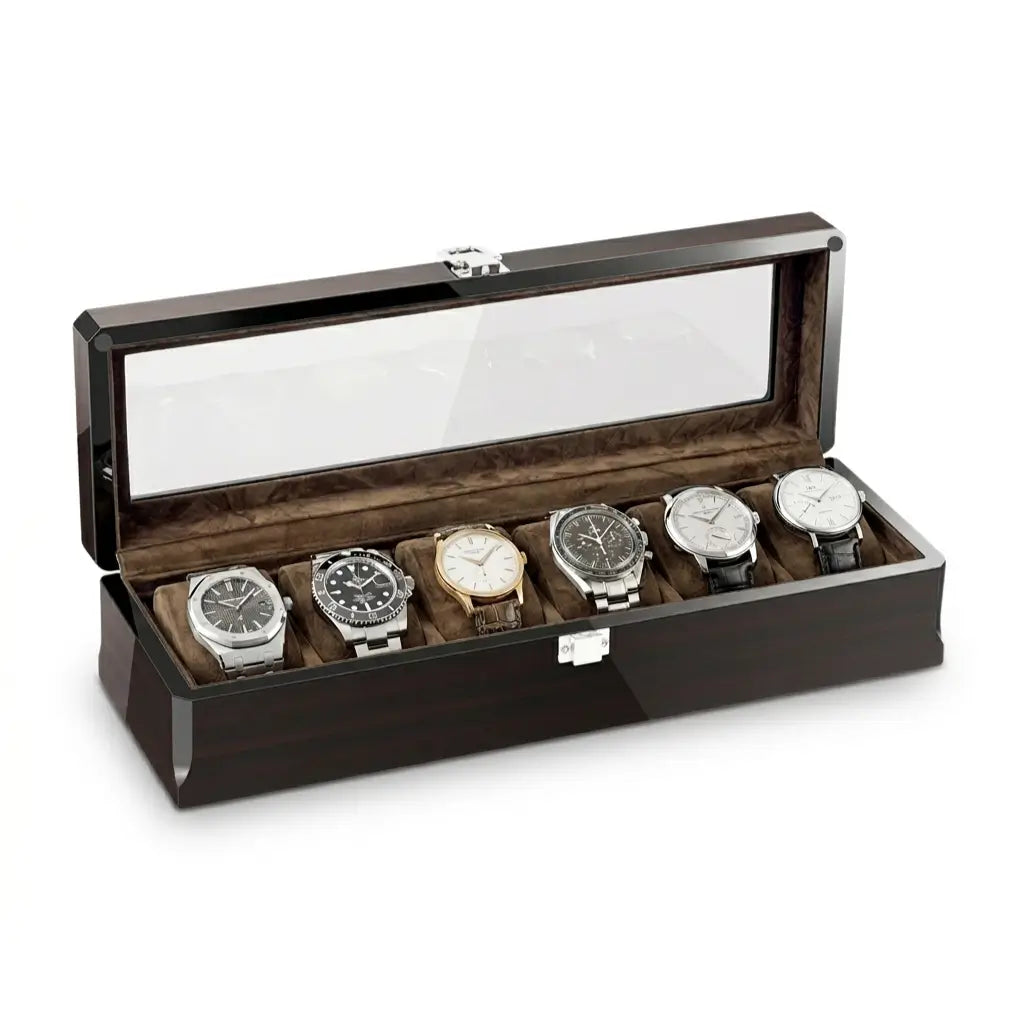 Boîte 6 Montres - Coffret de l’Ébéniste