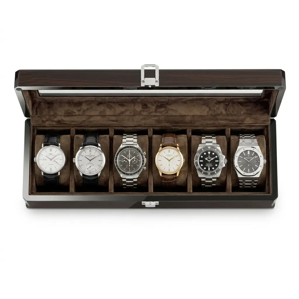 Boîte 6 Montres - Coffret de l’Ébéniste
