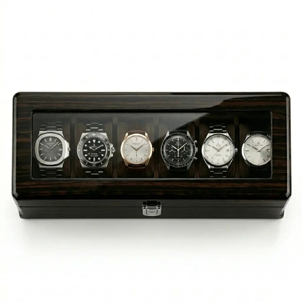 Boîte 6 Montres - Coffret de l’Ébéniste