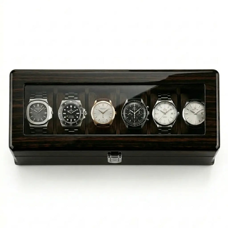 Boîte 6 Montres - Coffret de l’Ébéniste