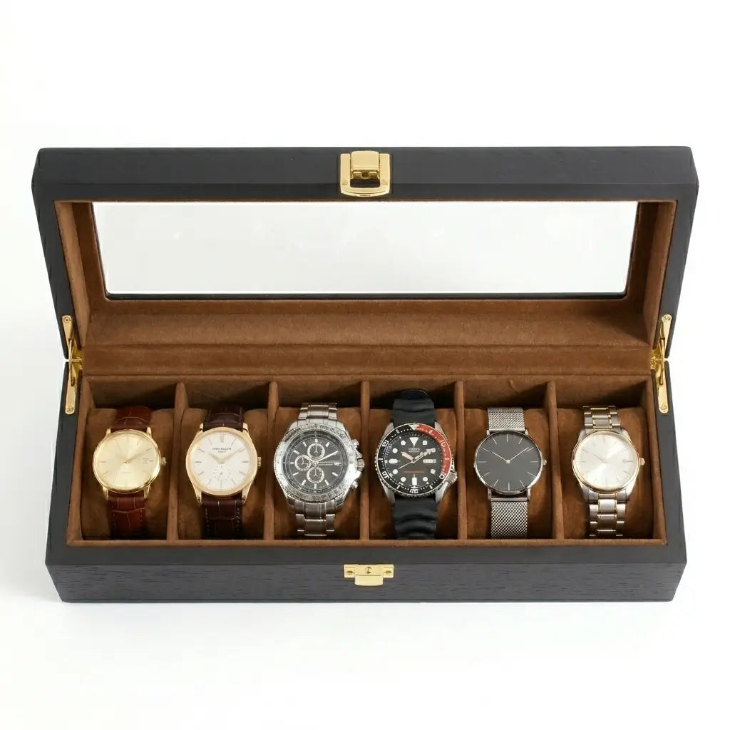Boîte 6 Montres - Écrin du Temps