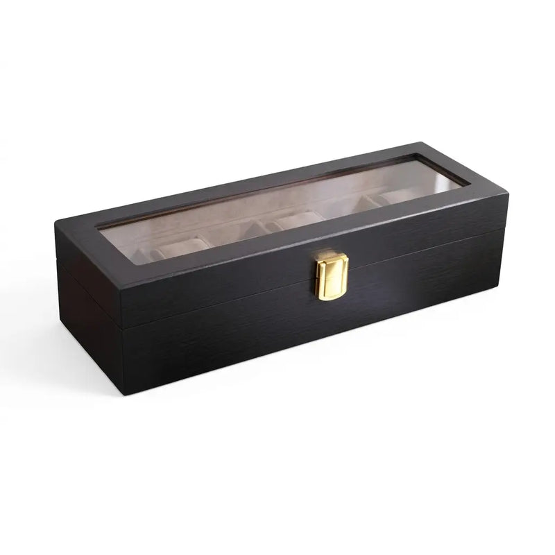 Watch Box for 6 Watches – Midnight Velvet
