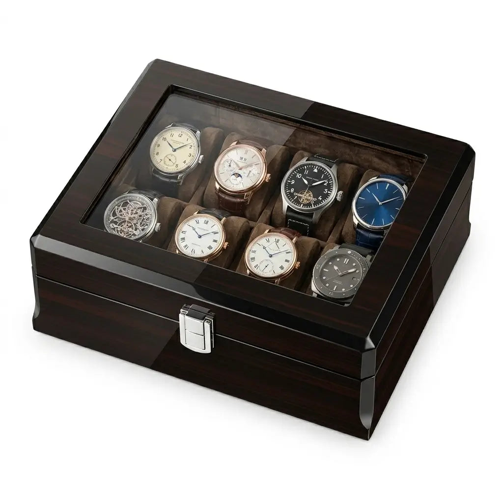 Boîte à montres 8 montres - Coffret de l’Ébéniste