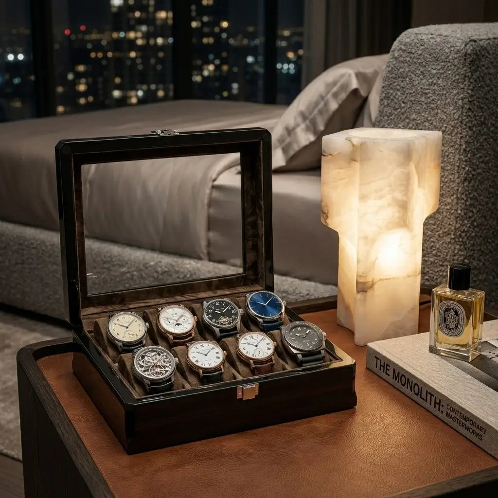 Boîte à montres 8 montres - Coffret de l’Ébéniste