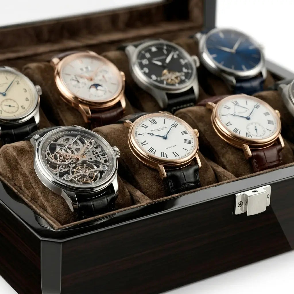 Boîte à montres 8 montres - Coffret de l’Ébéniste