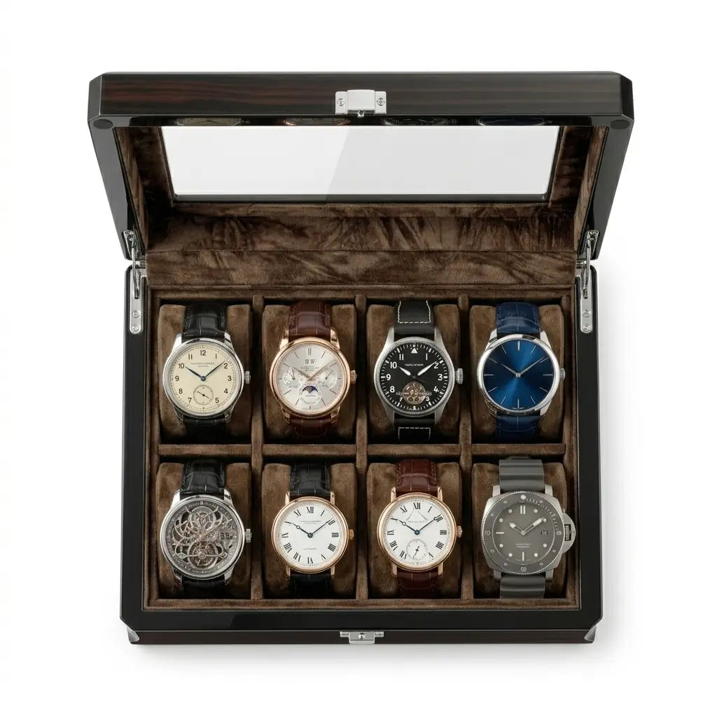 Boîte à montres 8 montres - Coffret de l’Ébéniste
