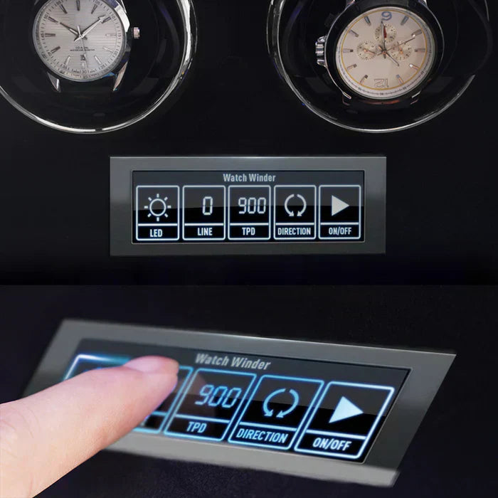 Automatic Watch Winder 6 Watches – Black