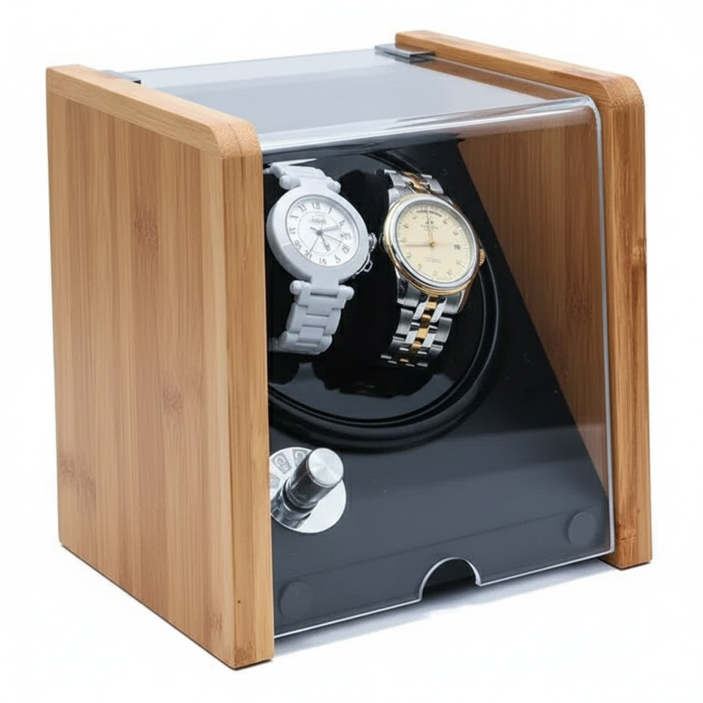 Remontoir Automatique « Bambousera » – 2 Montres