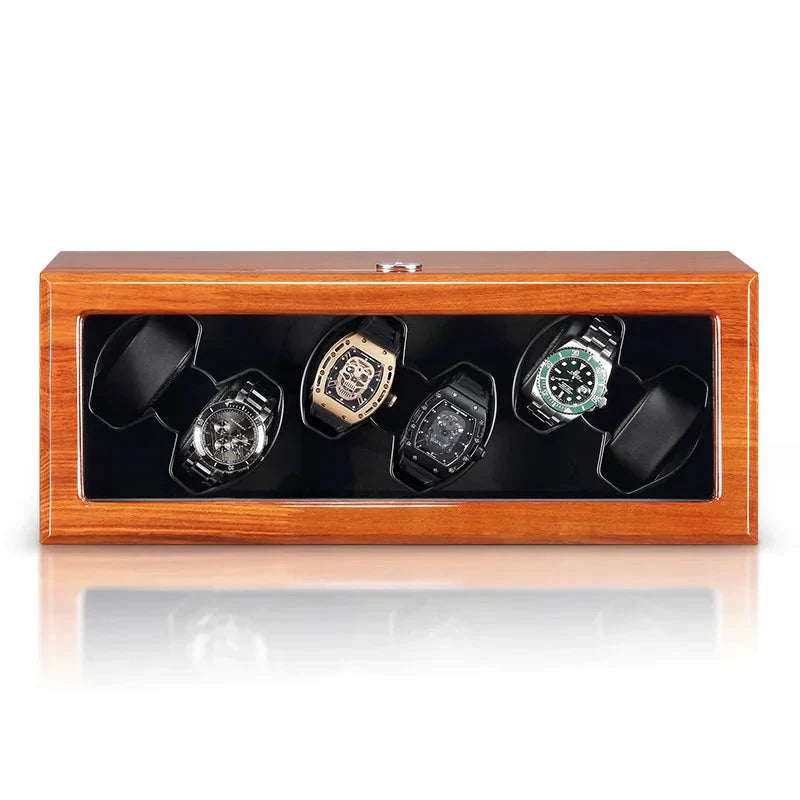 Remontoir Automatique 6 Montres – Noyerbrun