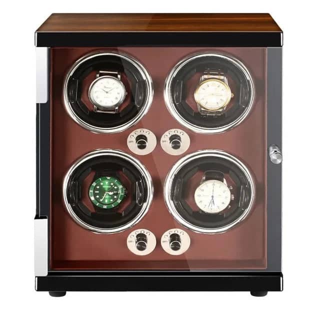 Automatic Watch Winder 4 Watches – Ocher