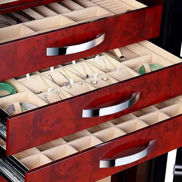 Coffre-Fort 8 Montres – Vermillon