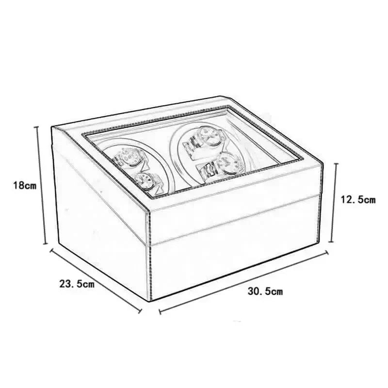 Remontoir Automatique 8 Montres Chataigne 1 – Châtaigne