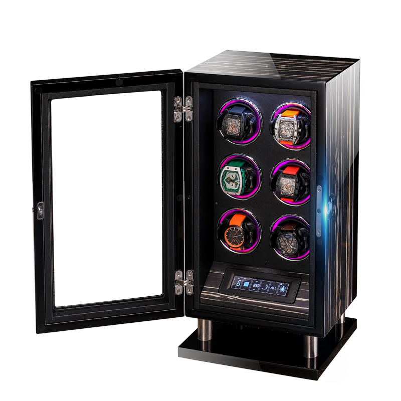 Remontoir Automatique 6 Montres – Ébenoir