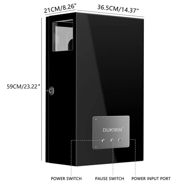 Remontoir en Bois 9 Montres – Cramoisi