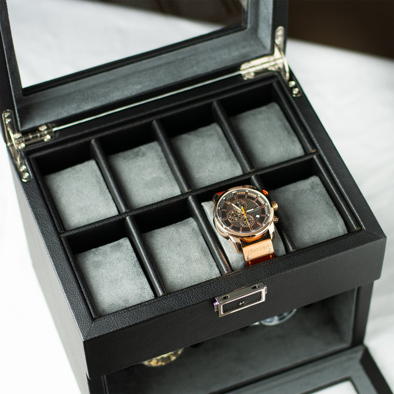 Watch Box for 10 Watches – Carbonyne