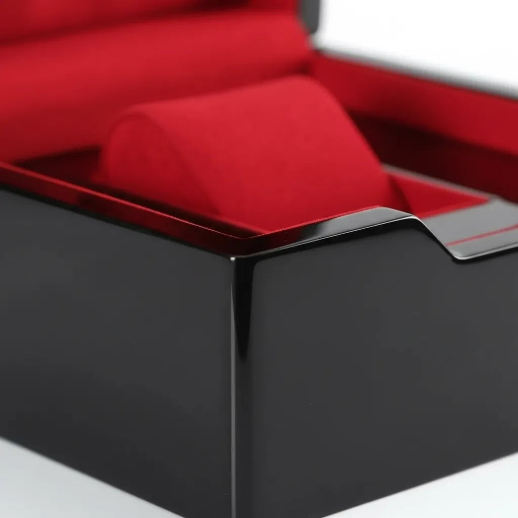 Boîte à Montre « LaqueRubis » – 1 Montre