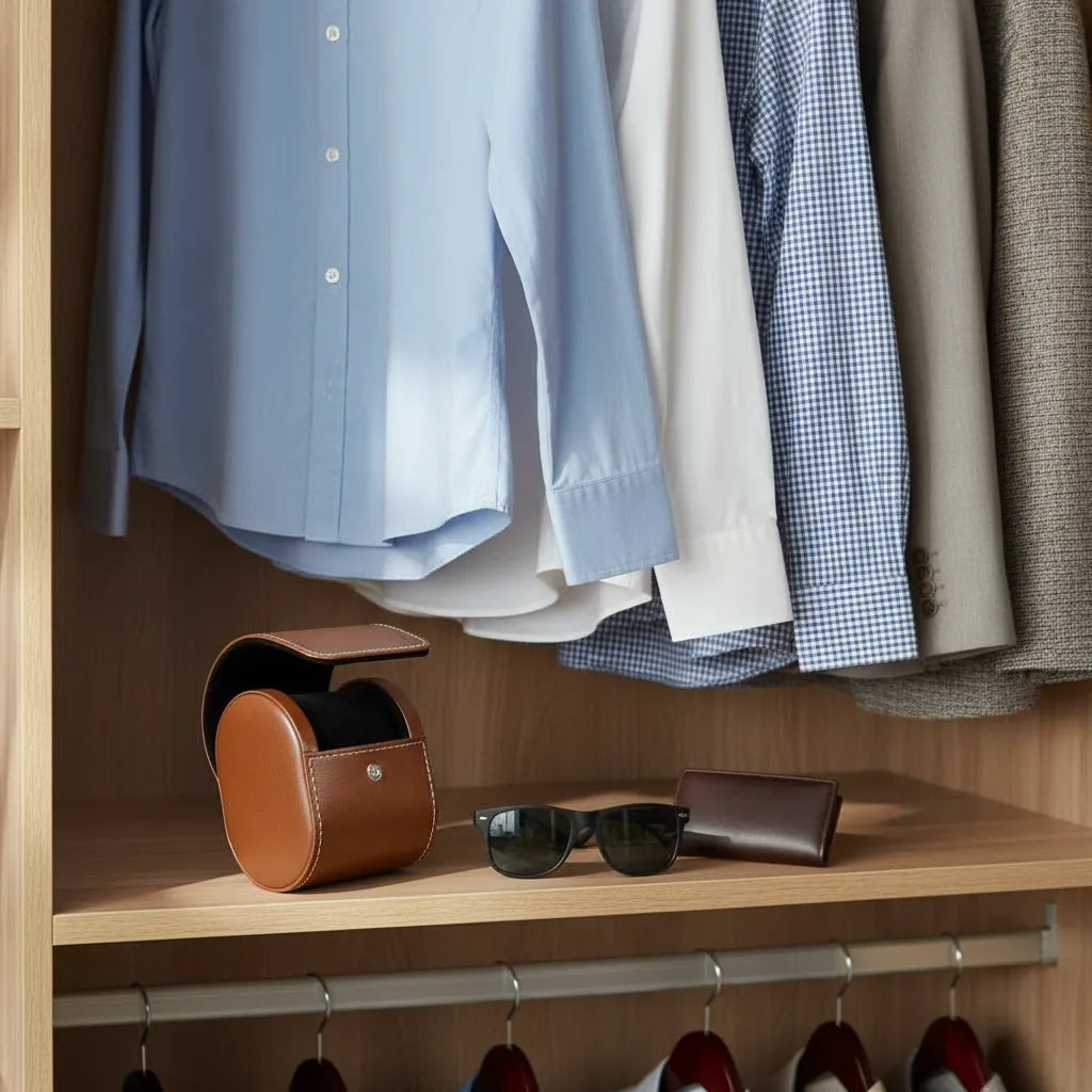 Boîte à Montre « Noisette » – 1 Montre