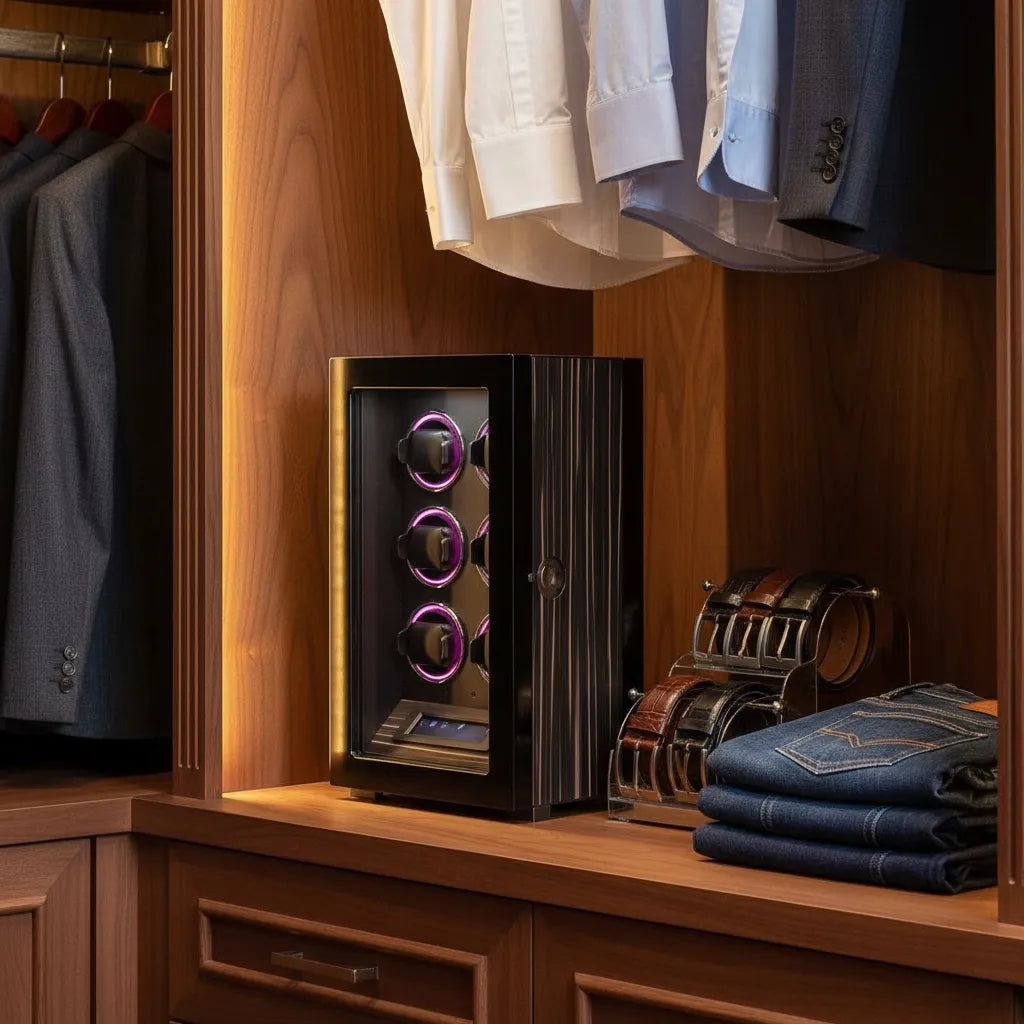 Boite à Montres « Abysses » – 6 Montres