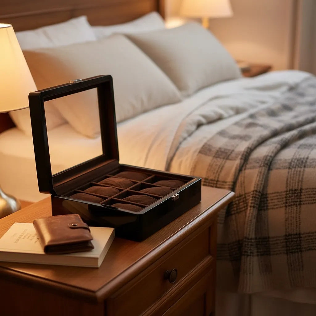 Boîte à Montres « Acajouine » – 6 Montres