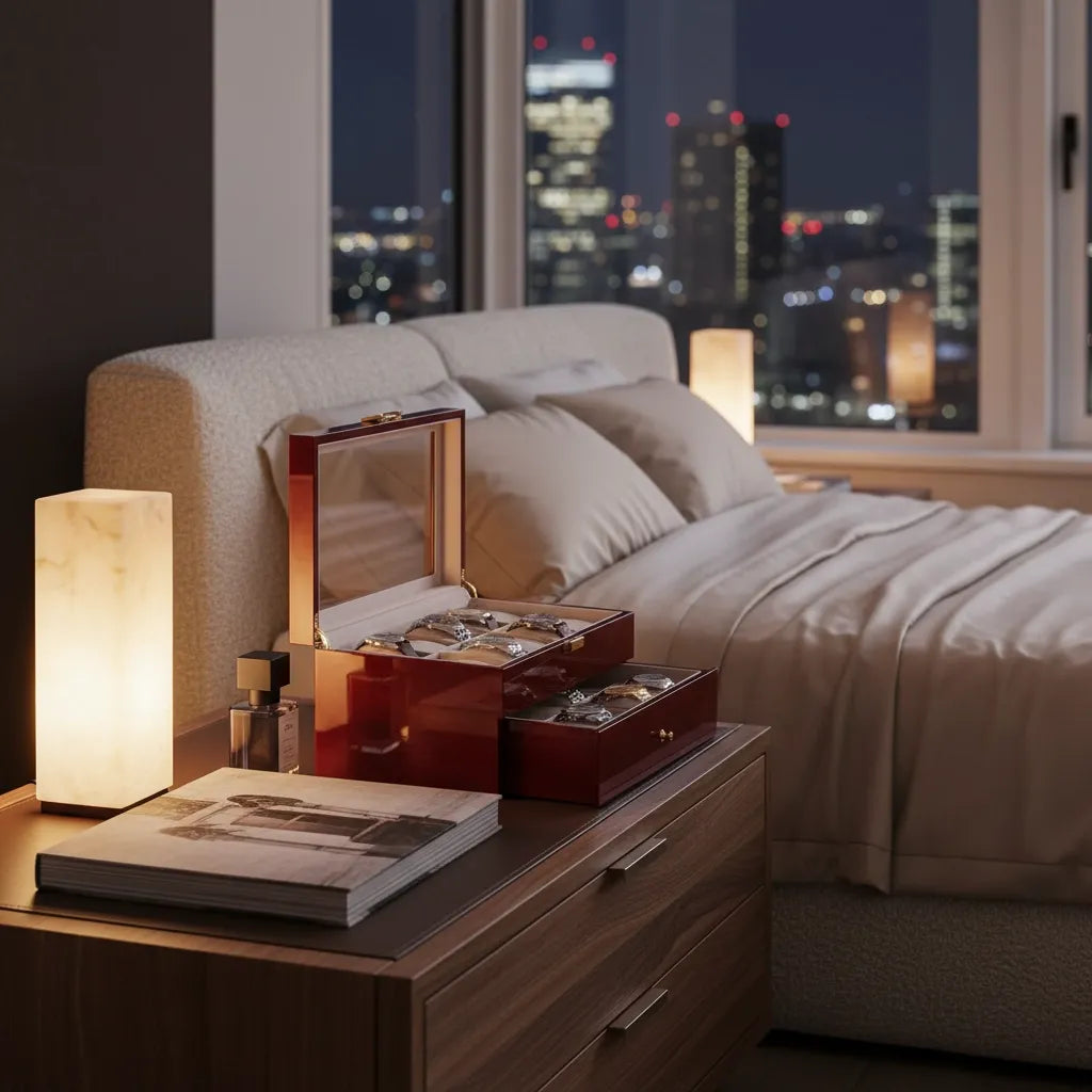 Boîte à Montres « Amarante » – 20 Montres