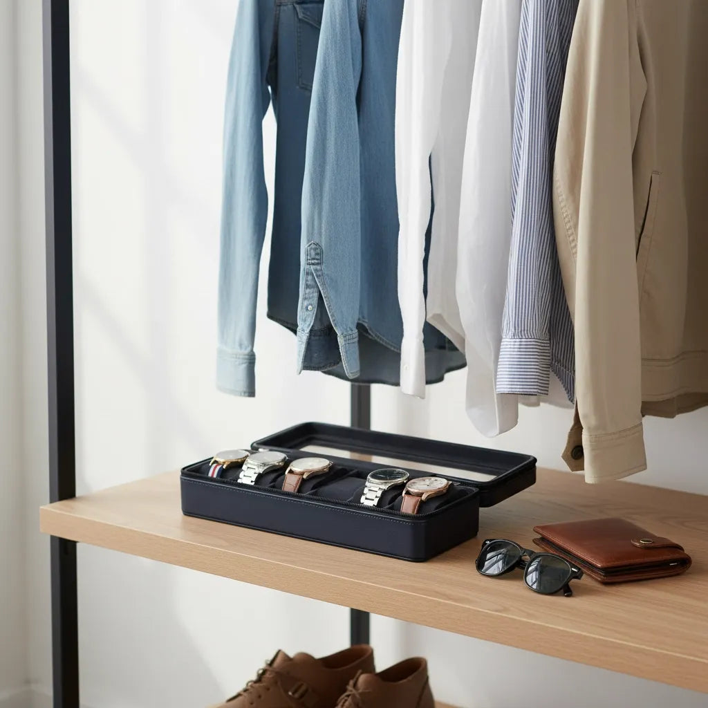 Boite à Montres « Amiral » – 6 Montres