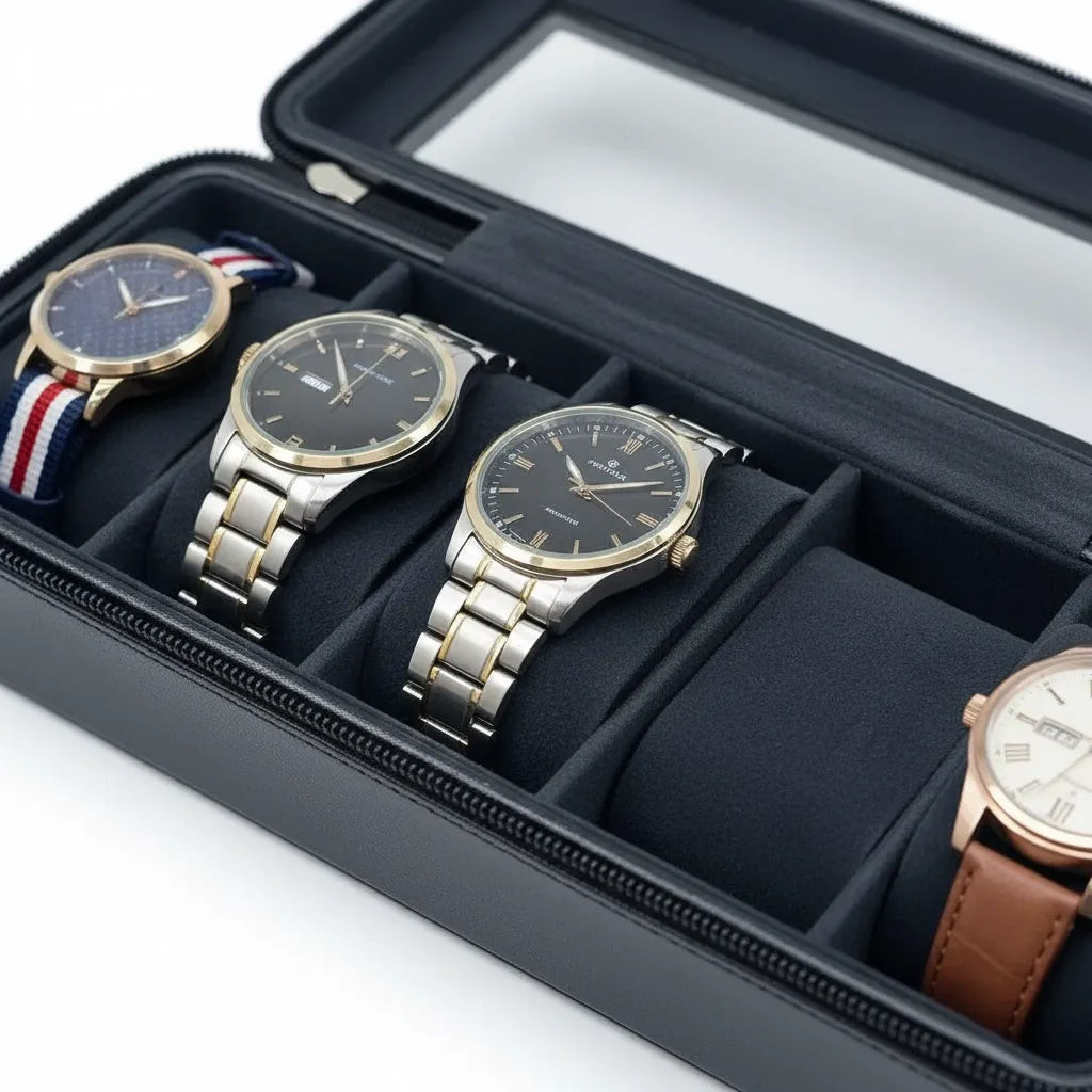 Boite à Montres « Amiral » – 6 Montres