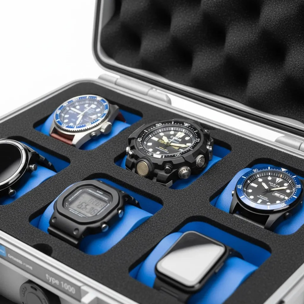Boîte à Montres « Arctique » – 6 Montres