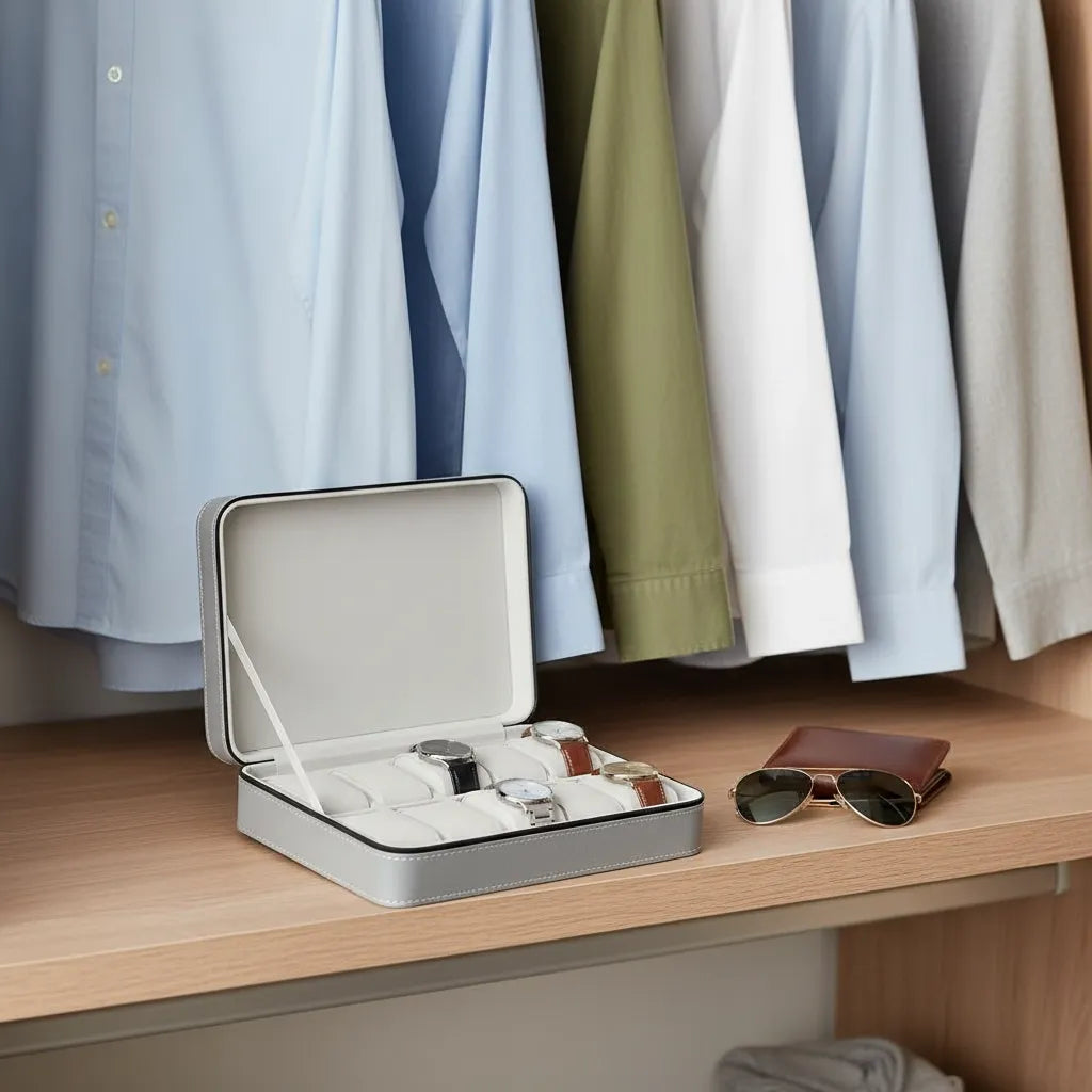 Boîte à Montres « Ardoiserie » – 10 Montres