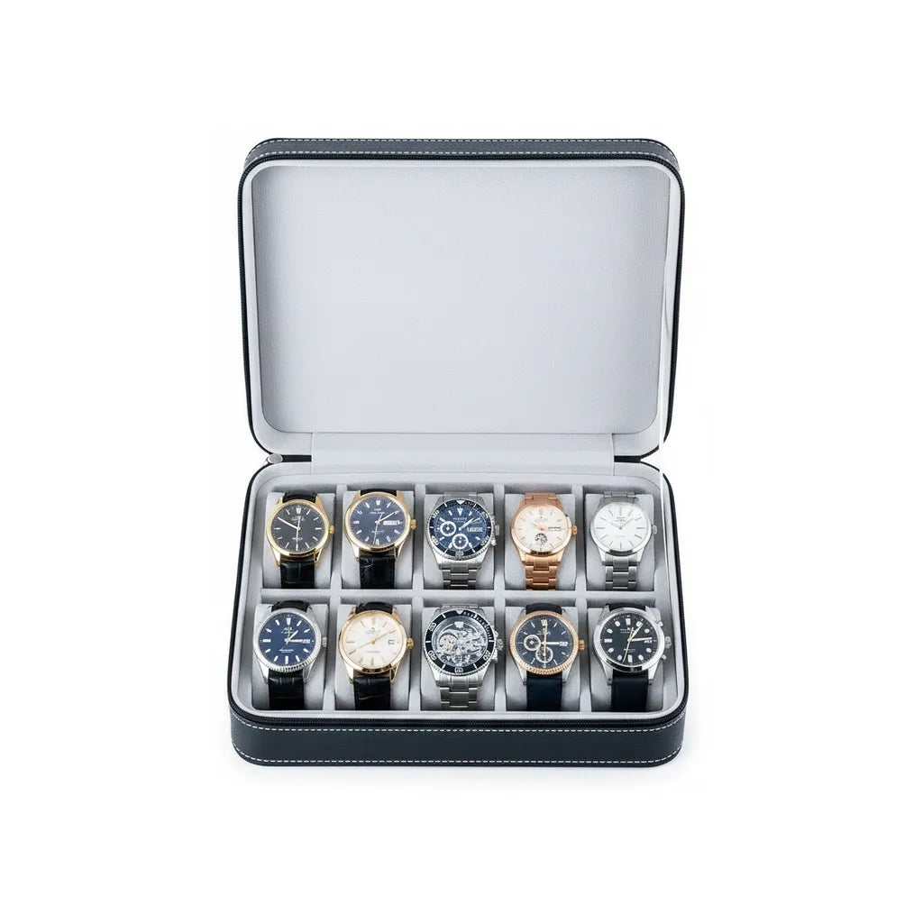 Boîte à Montres « Ardoisière » – 10 Montres