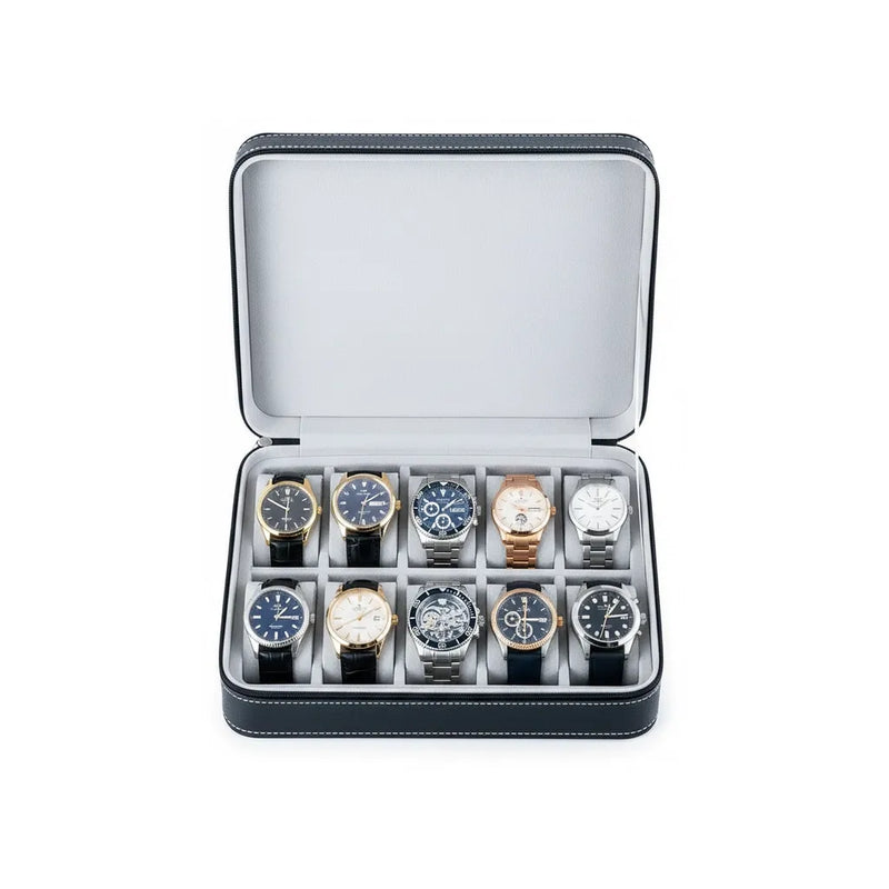 Boîte à Montres « Ardoisière » – 10 Montres