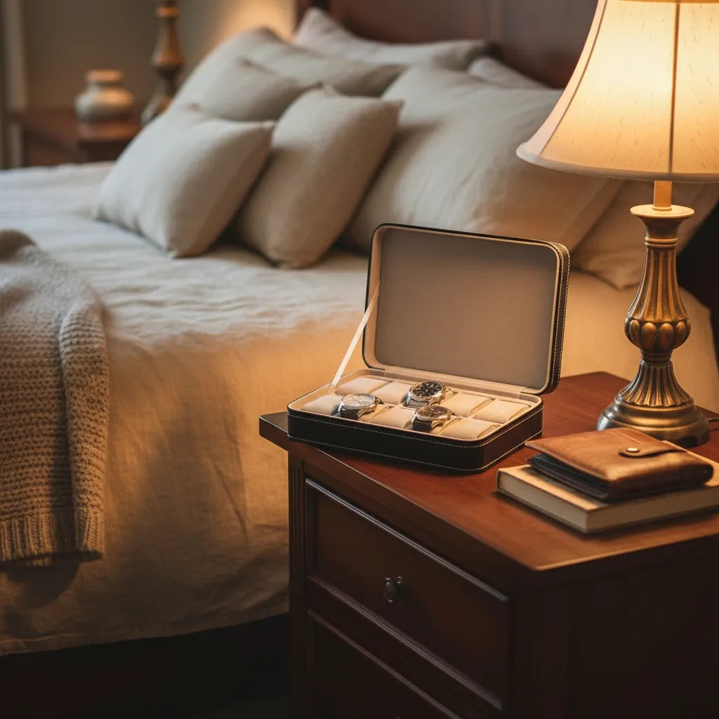 Boîte à Montres « Ardoisière » – 10 Montres