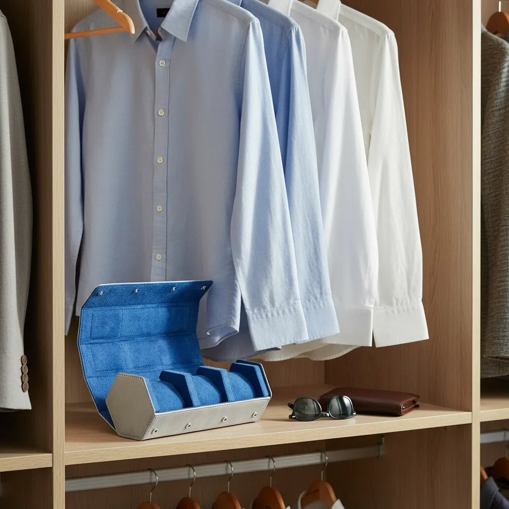 Boîte à Montres « Azuréen » – 3 Montres