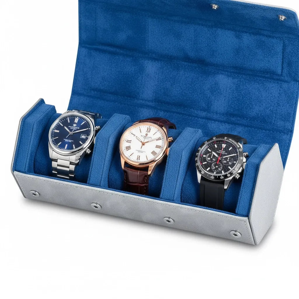 Boîte à Montres « Azuréen » – 3 Montres
