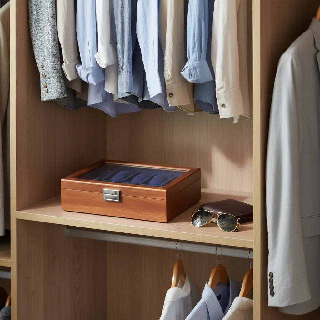 Boîte à Montres « Azurin » – 10 Montres